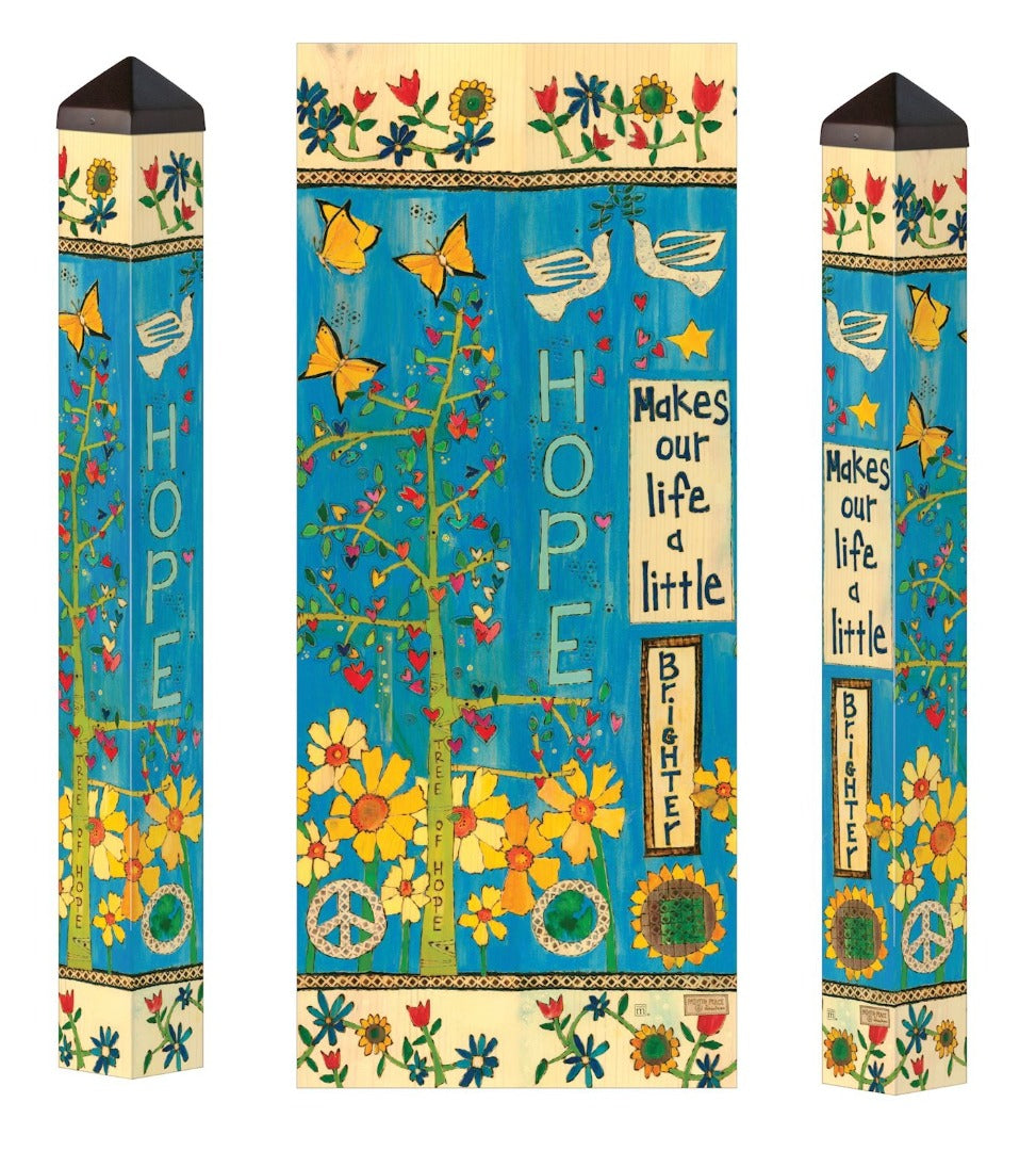 Hope Art Pole 40 Inches Tall