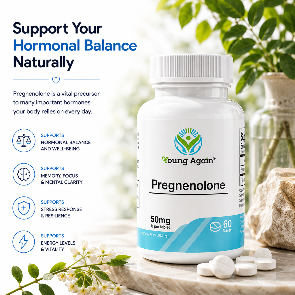 Pregnenolone - Memory And Cognitive Function Booster