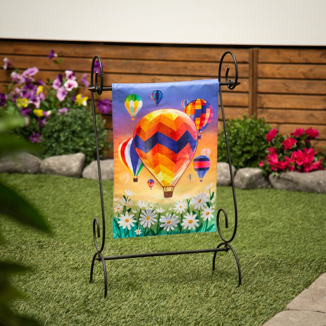 Hot Air Balloons Garden Flag 2 Sided