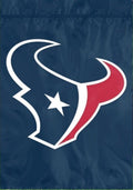 Houston Texans Garden Flag Applique Single Sided