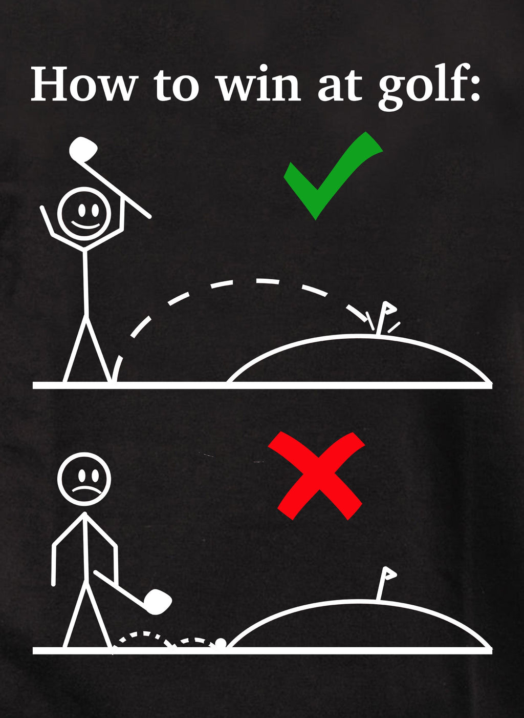 How to win at golf T-Shirt