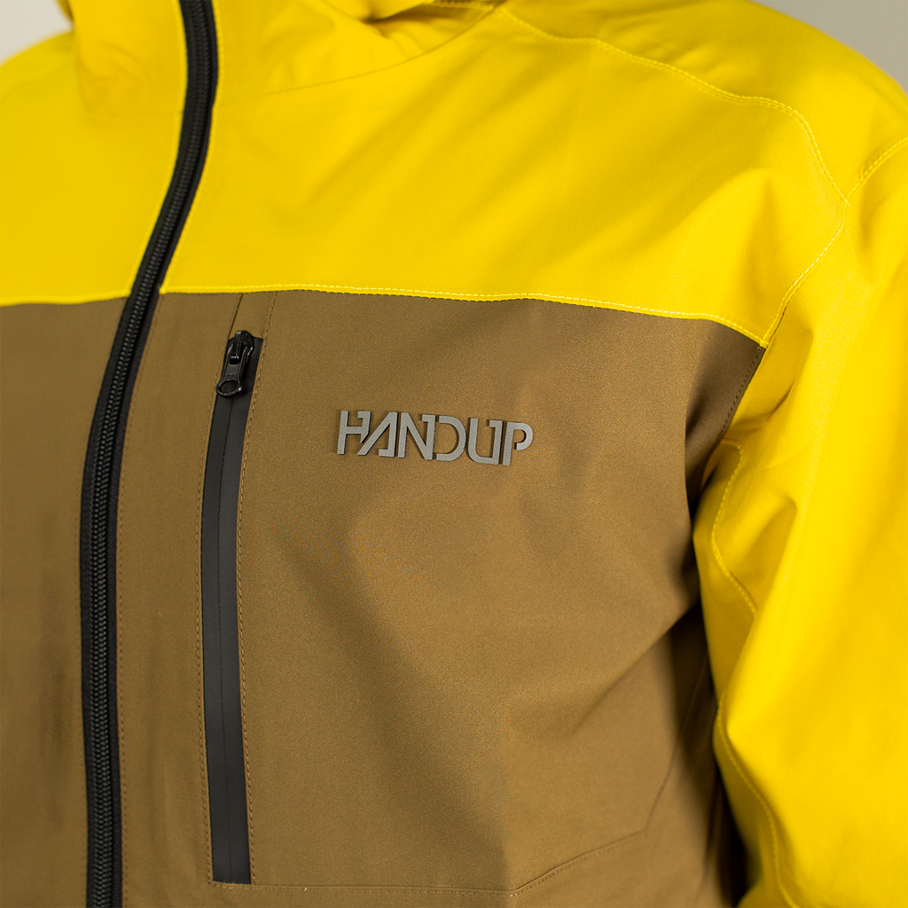 HydroSend Shell - Citrine/Forest Khaki