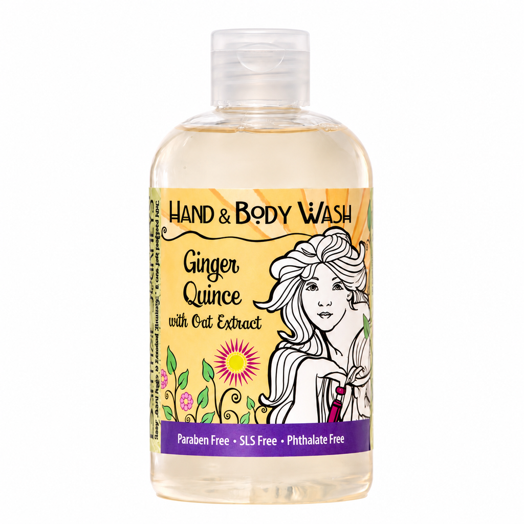Ginger Quince Liquid Hand & Body Soap 8 oz.