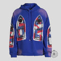 Who Decides War lory Fabricated Hooded Pullover