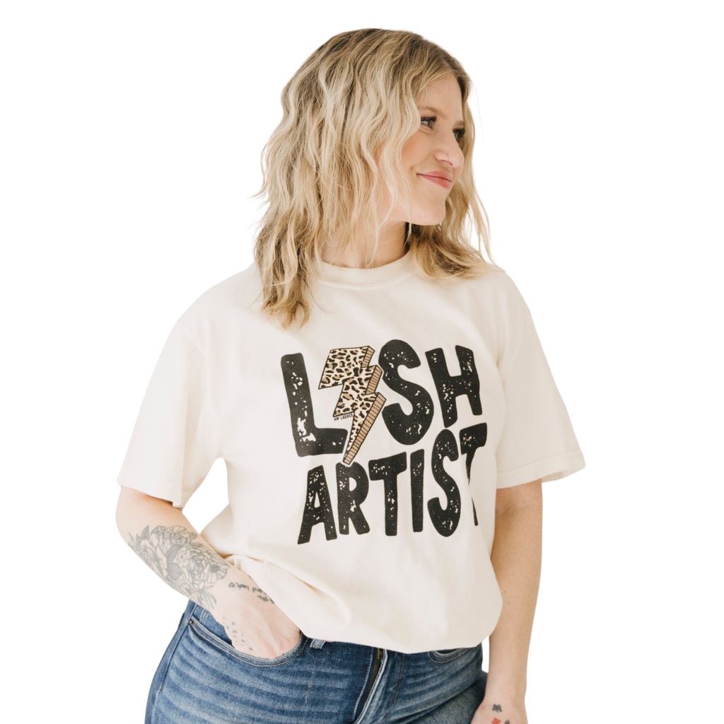 Cheetah Lash Artist Tee