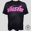 Hellstar Classic Rhinestone Logo T-Shirt in Black
