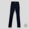 Amiri Serif Logo Jeans in Black