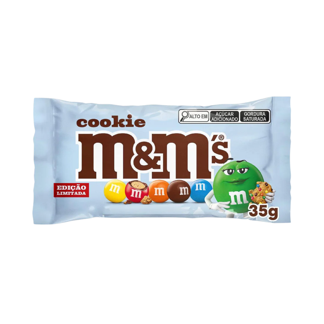 M&M’s Cookie Box of 18 (35g) (Brazil)