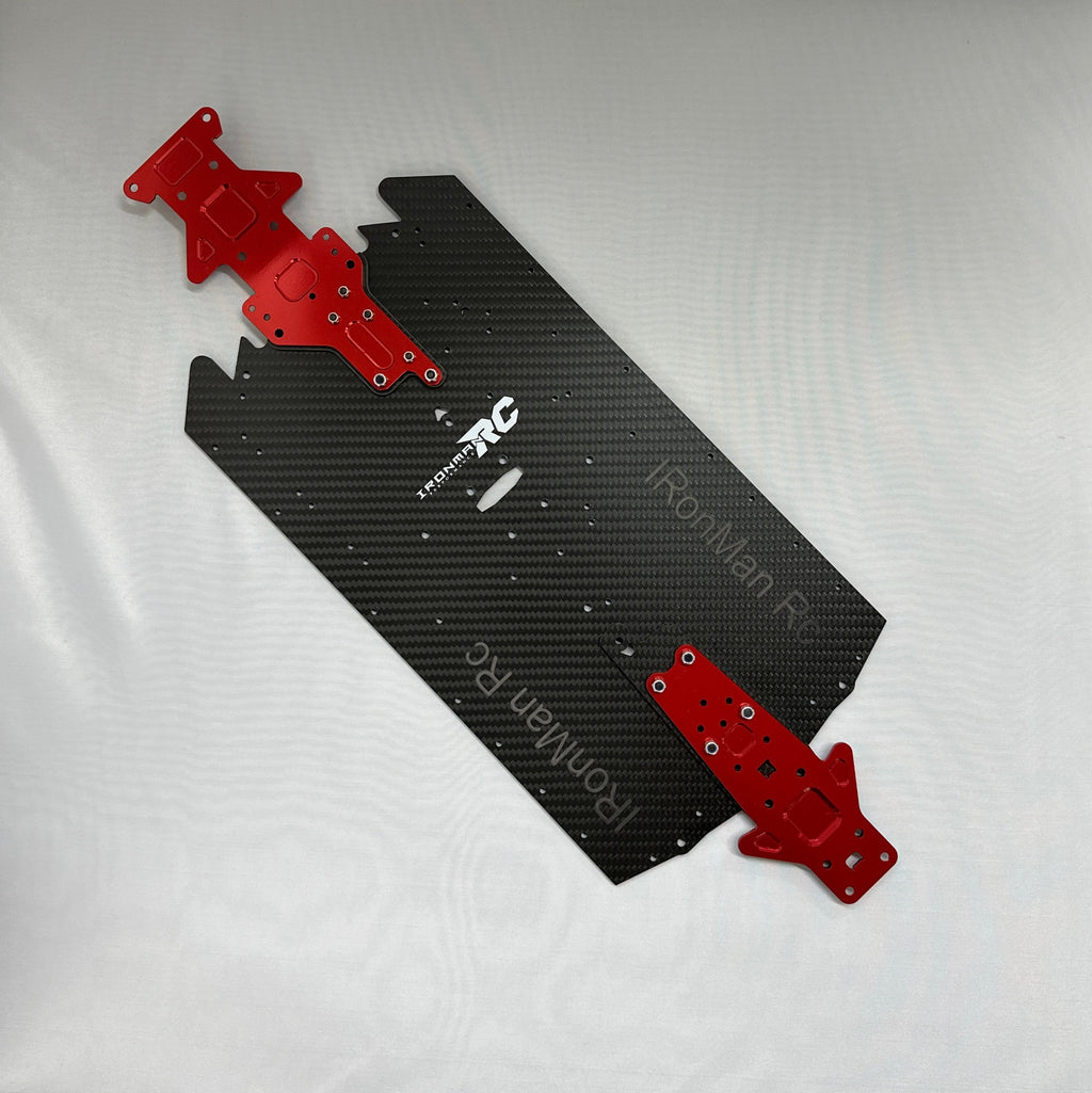 IRonManRc Limitless V2 Carbon Fiber Narrow Chasis W/ Top Brace