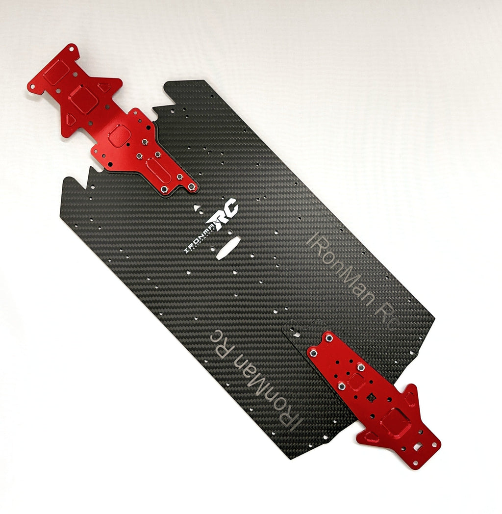 IRonManRc Limitless V2 Carbon Fiber Narrow Chasis W/ Top Brace