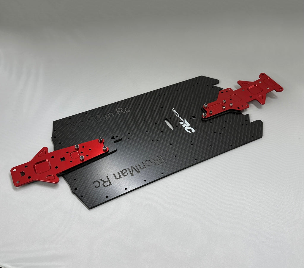 IRonManRc Limitless V2 Carbon Fiber Narrow Chasis W/ Top Brace