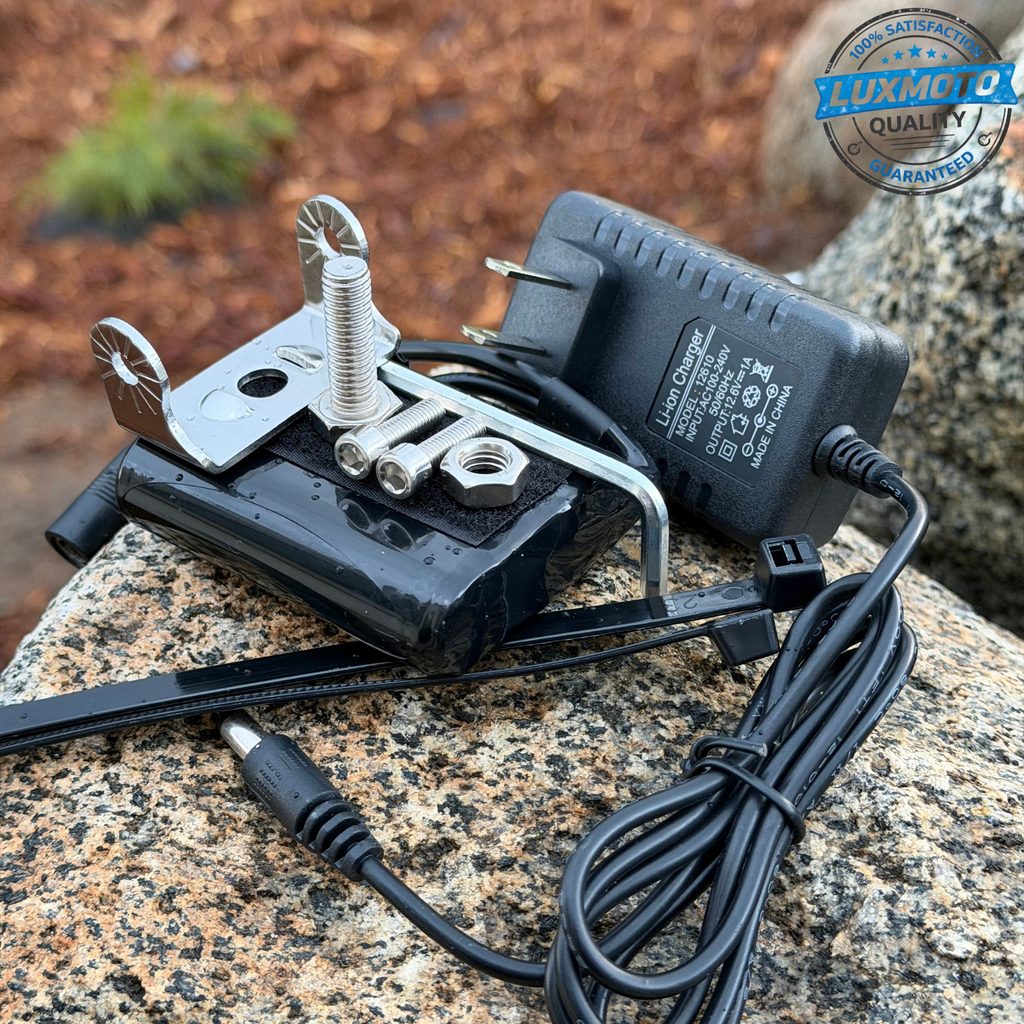 🔥BEST SELLER🔥 Baja Light & Horn RECHARGEABLE [COMES WITH BATTERY & CHARGER!] (Fits any bike)