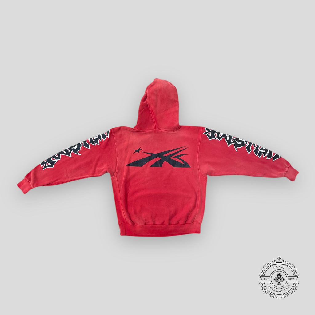 Hellstar Sports Halloween Hoodie in Red
