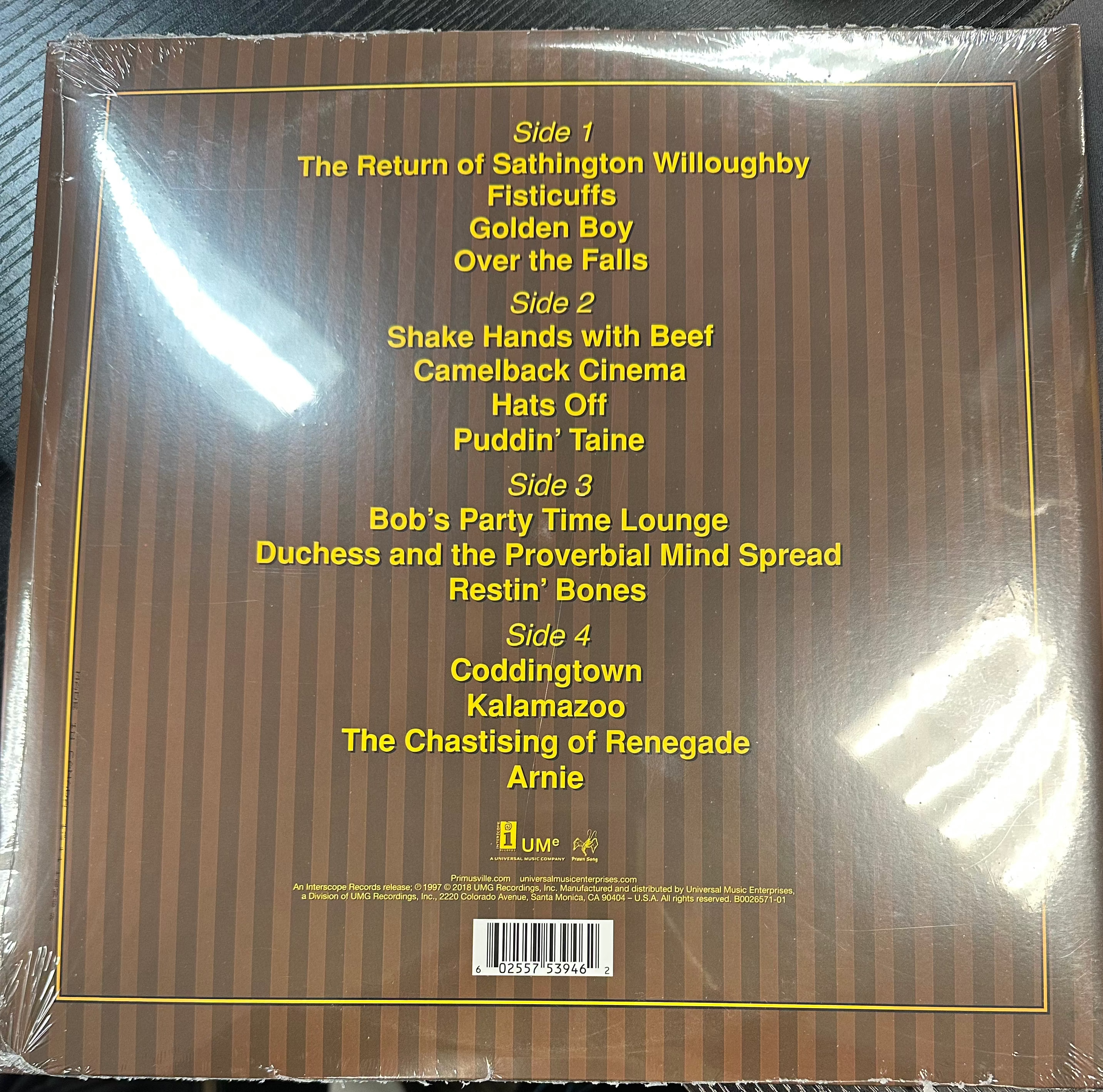 Primus - Brown Album [Remastered 180 Gram] 2x Vinyl LP Record
