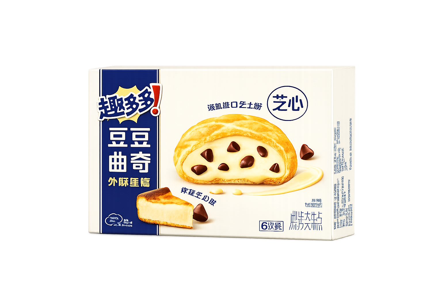 Chips Ahoy Soft Cheesecake Chocolate Chip Cookie (96g) China (6ct)
