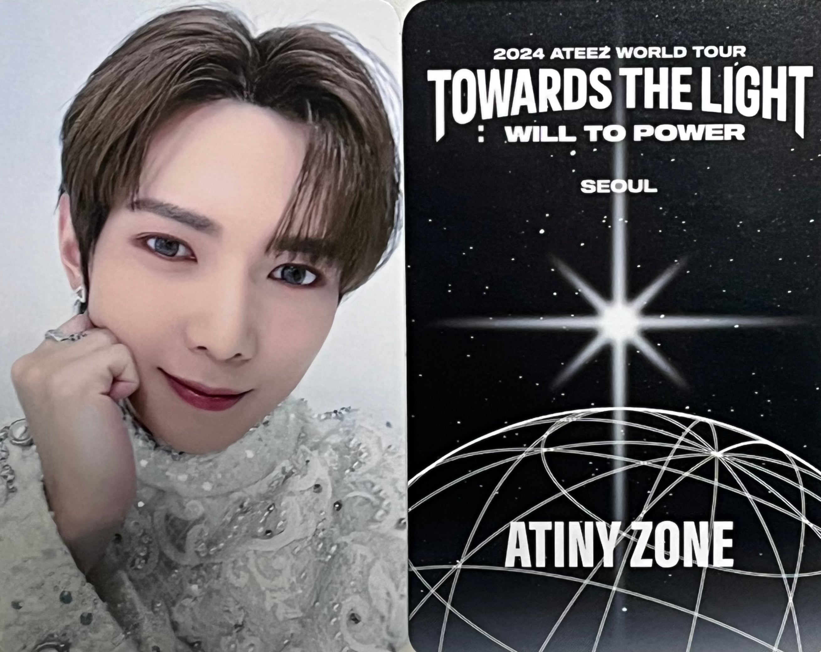ATEEZ Towards The Light : Will To Power In Seoul ExclusIVE Atiny Zone Official Photocards
