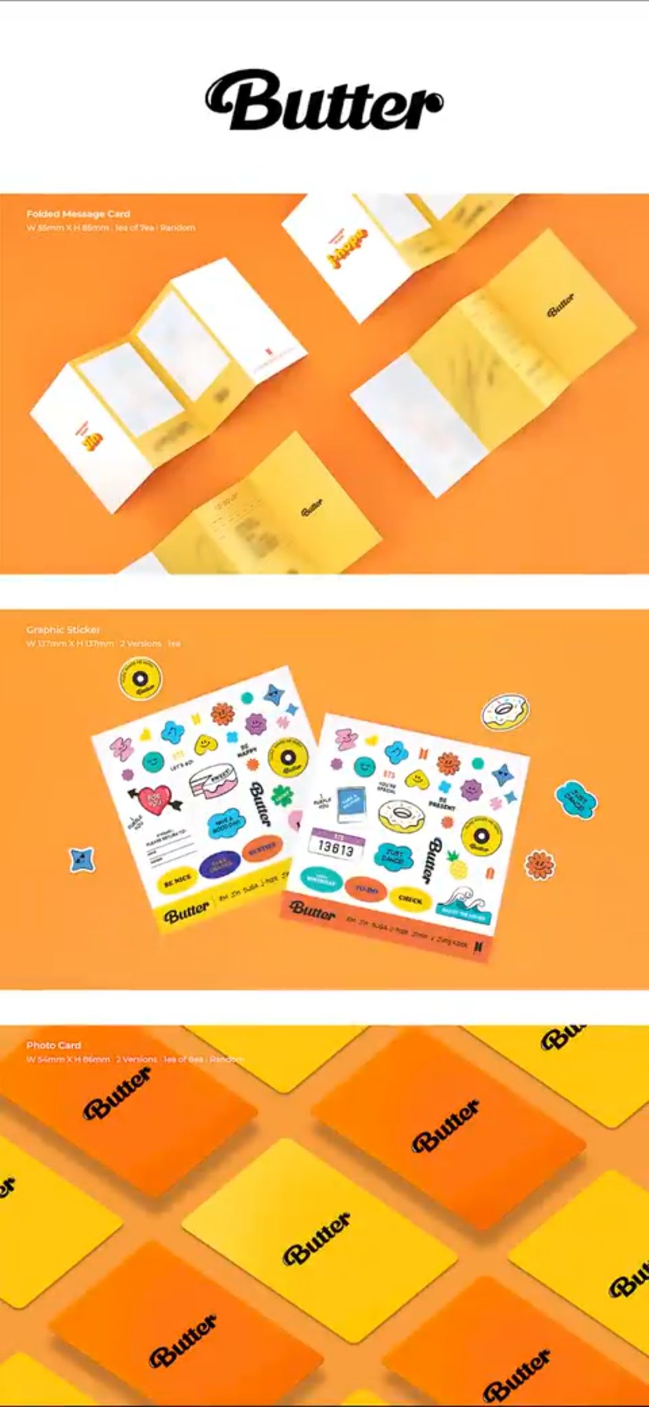 BTS Butter DB Album