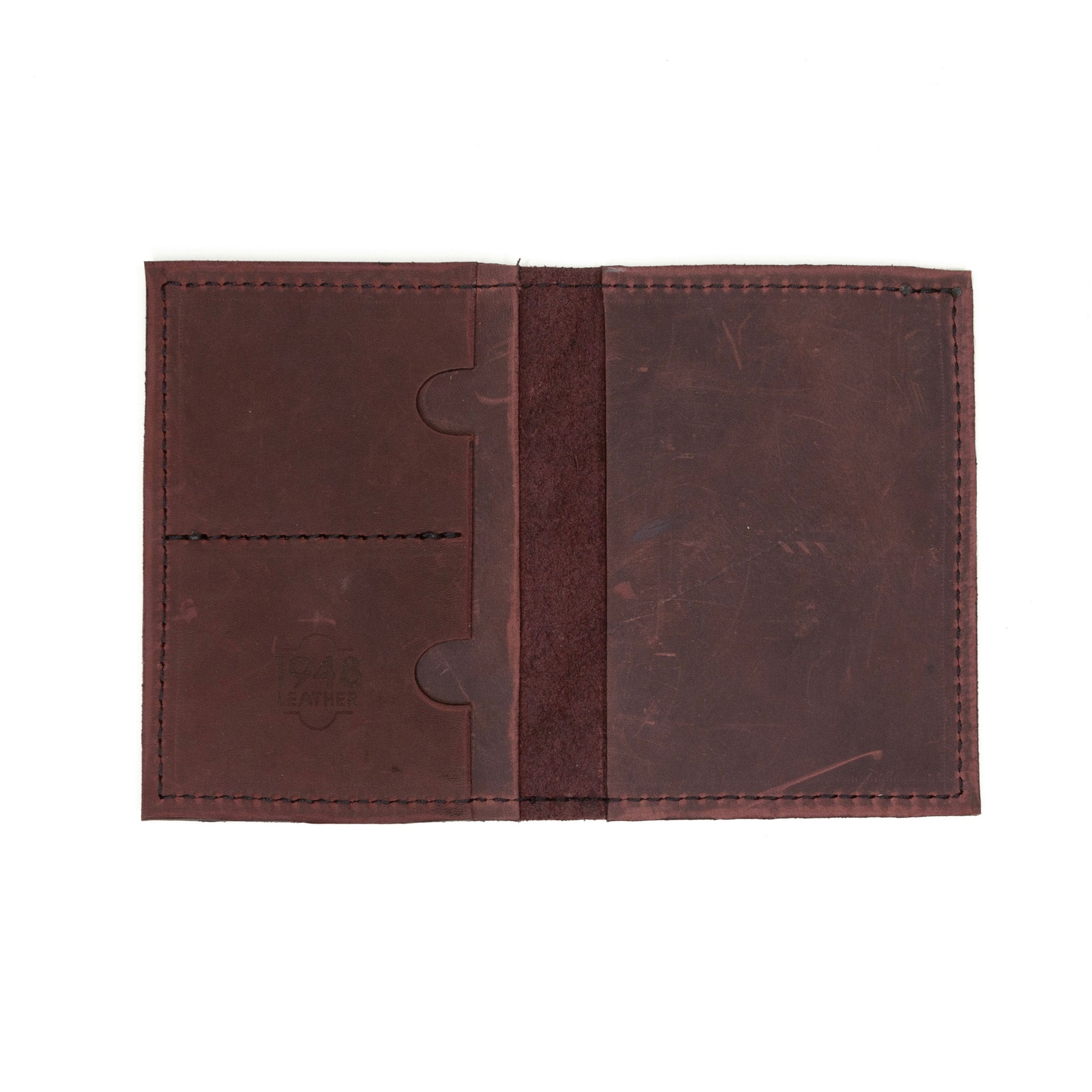 Passport Wallet: Merlot