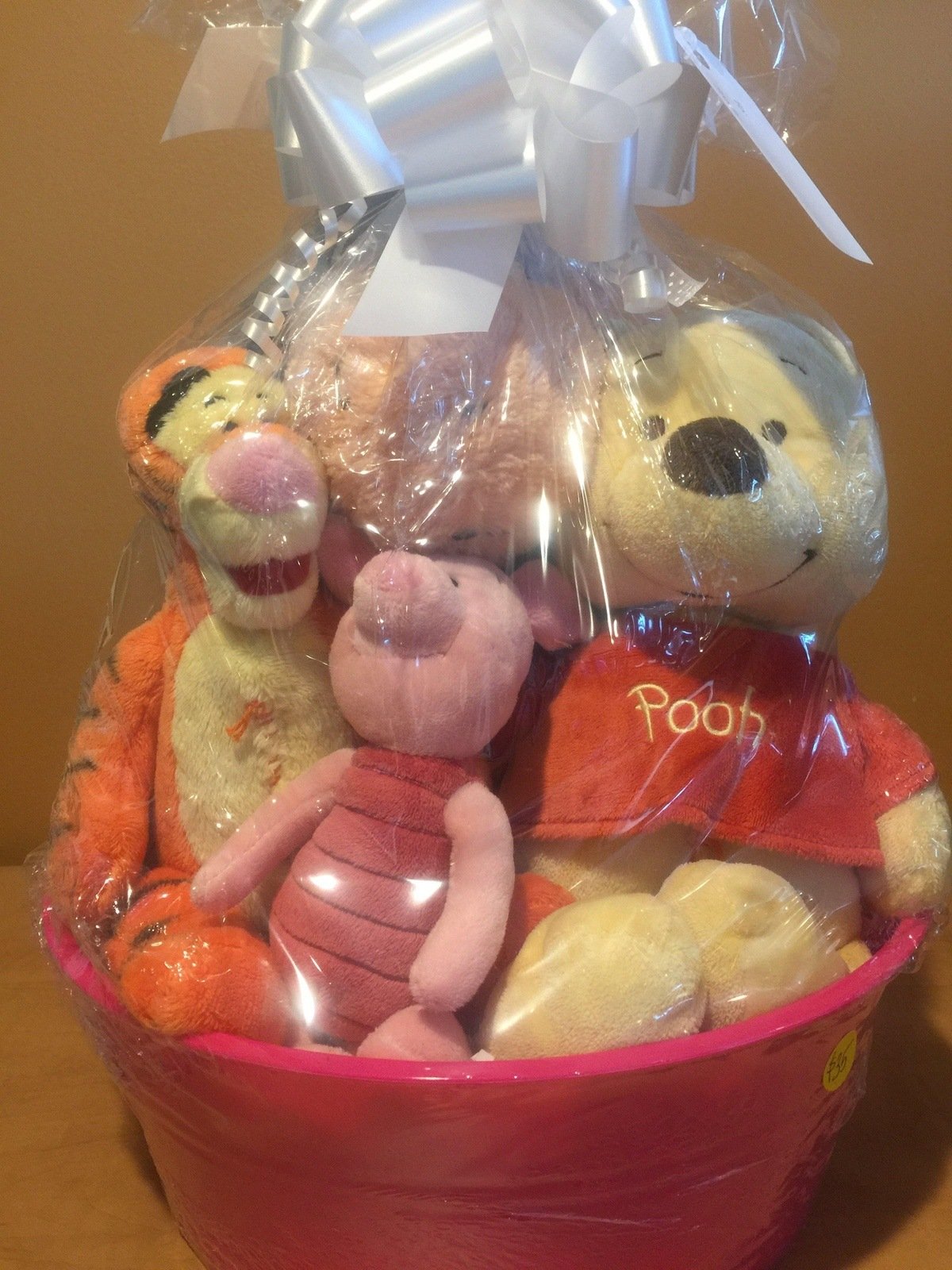 15% OFF! Bucket of Pooh Large SQUEAKY Dog Toys Gift Basket