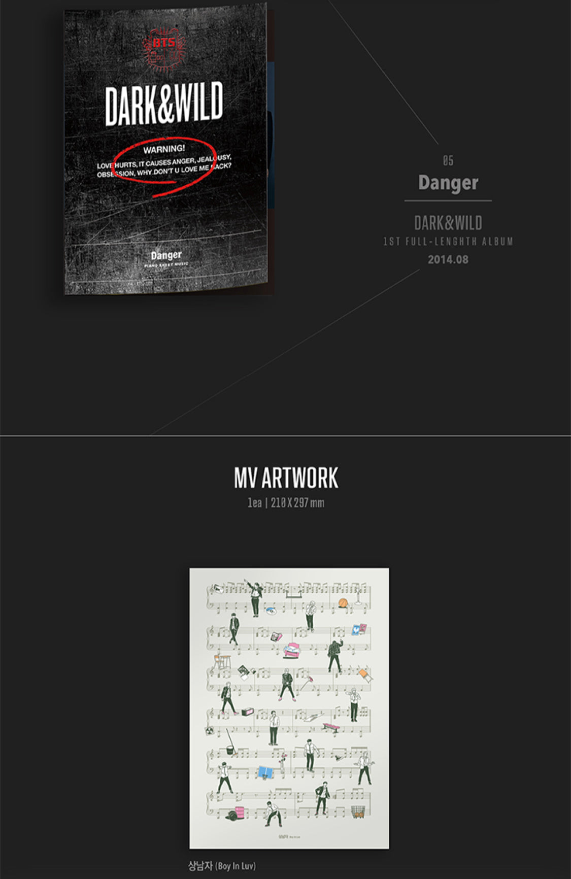 BTS Anthology Piano Sheet Music I