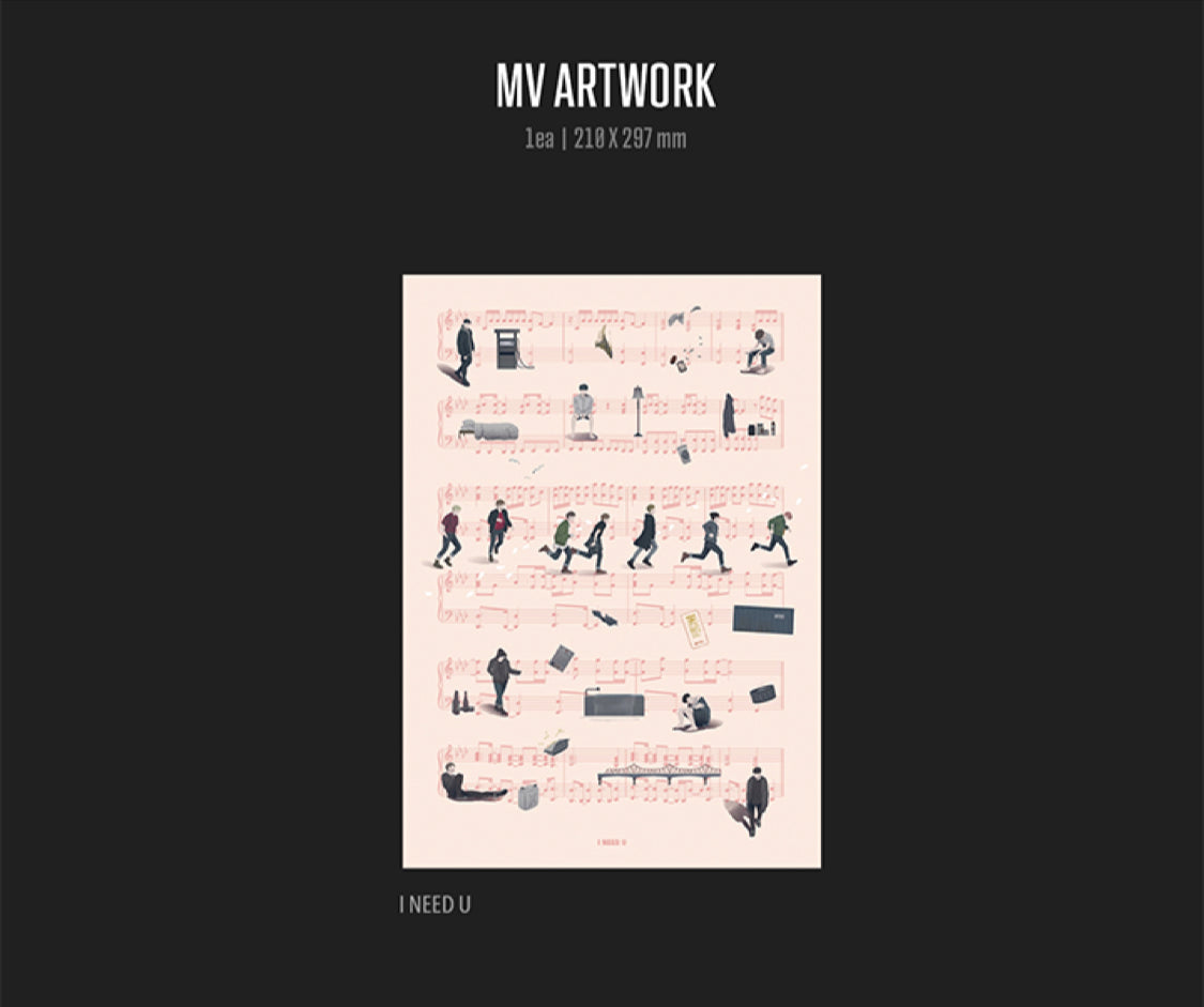 BTS Anthology Piano Sheet Music Ii