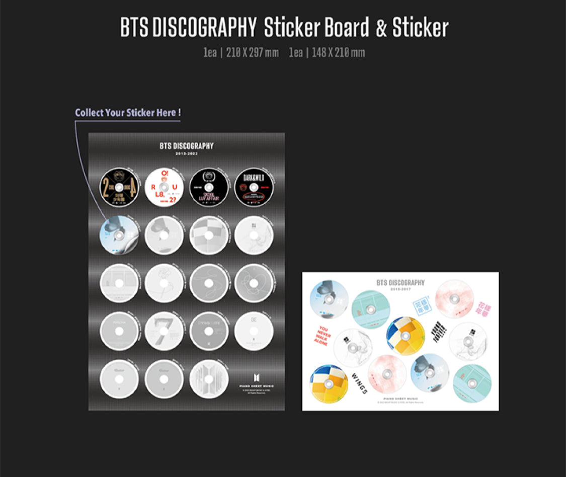 BTS Anthology Piano Sheet Music Ii