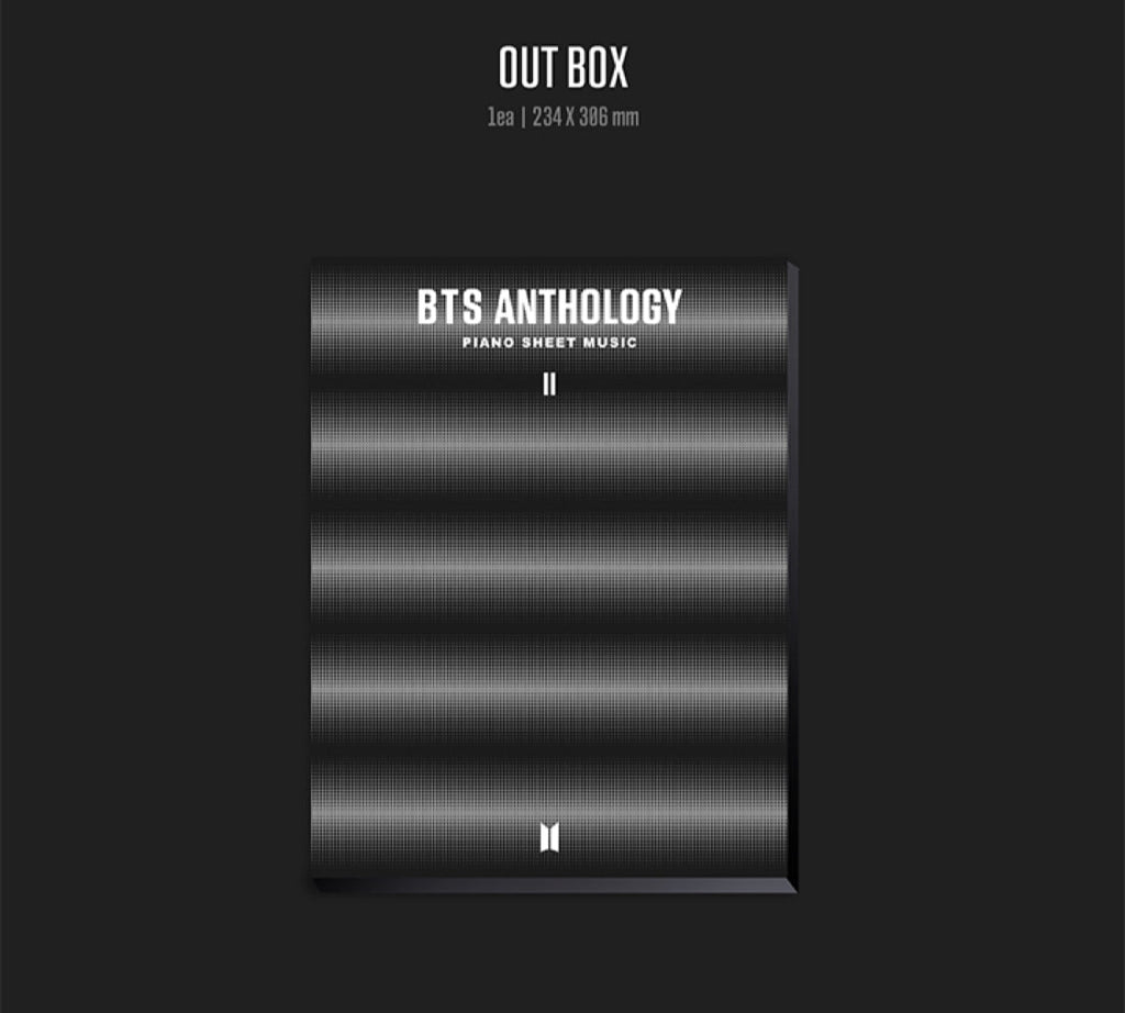 BTS Anthology Piano Sheet Music Ii
