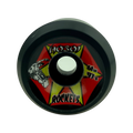 Hosoi Rockets 61mm 97A Black Skateboard Wheels