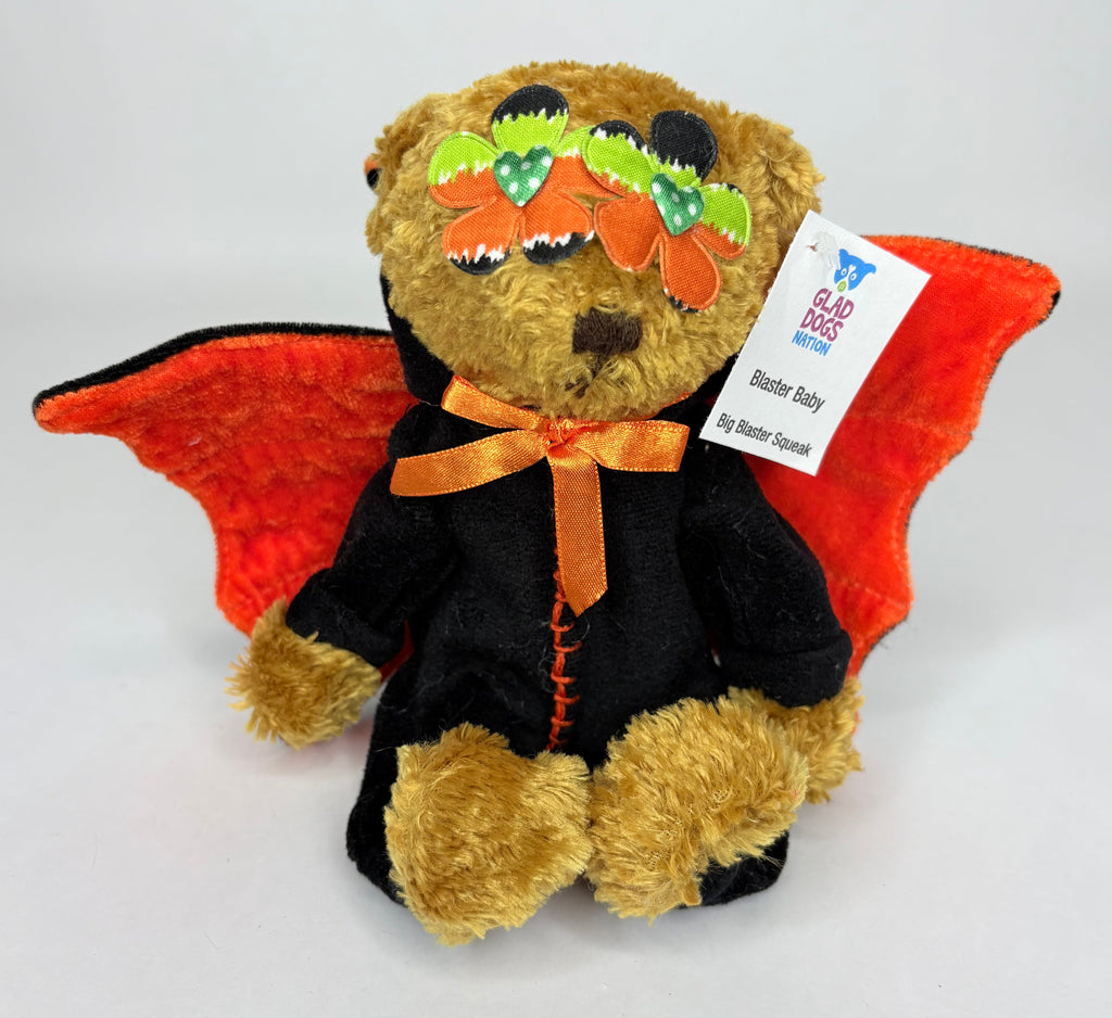 30% OFF! Glad Dogs Halloween SQUEAK & NO SQUEAK Dog Toys: TINY & BLASTER BABIES