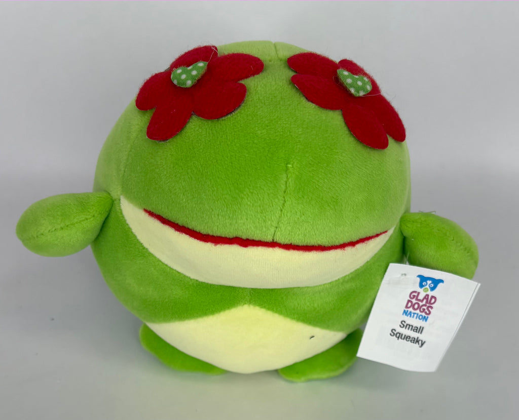 BOGO! Small Squishy Cuddlers Super Soft Plush Pet Toys: Squeak & NO Squeak