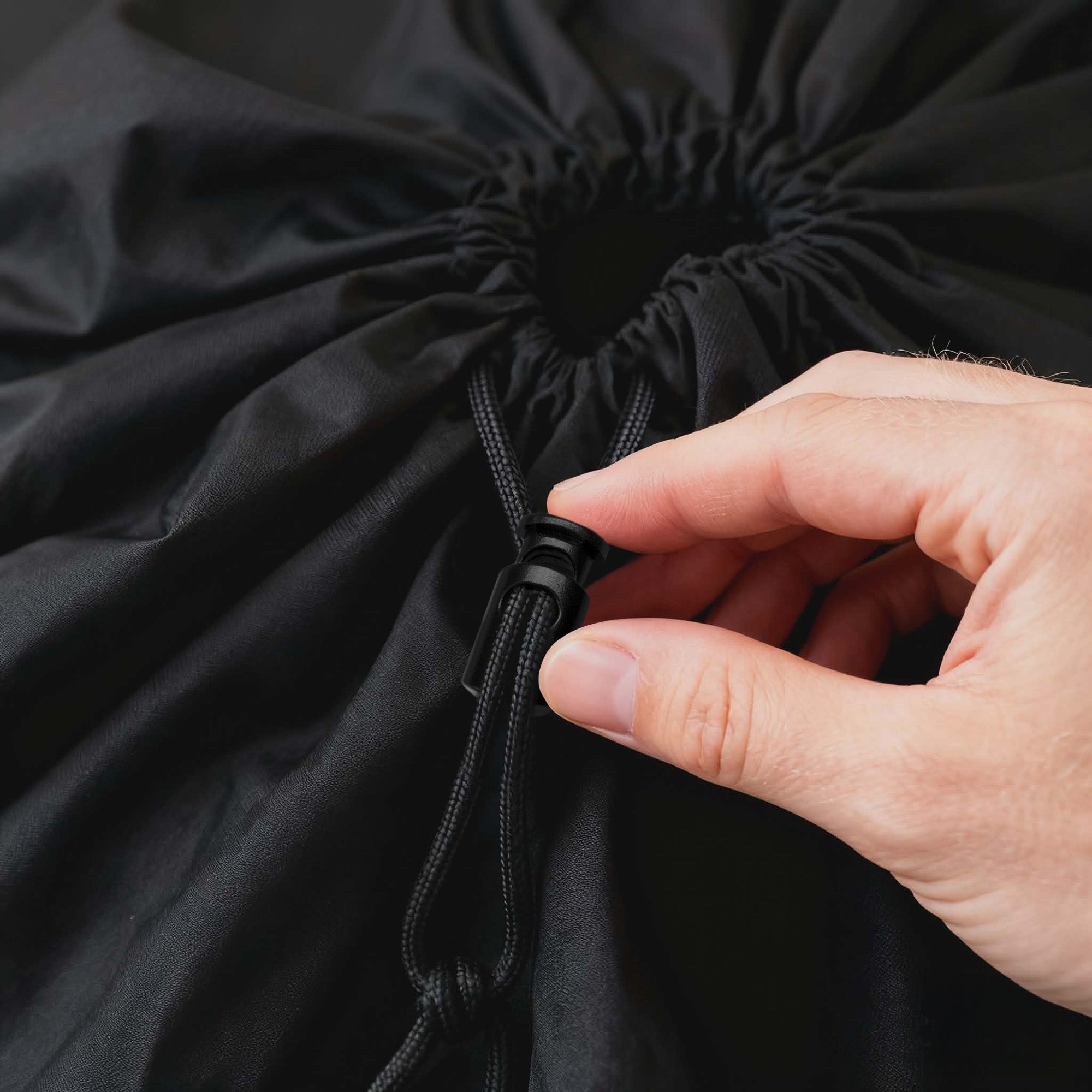 Personalized Black Laundry Bag – Embroidered Name
