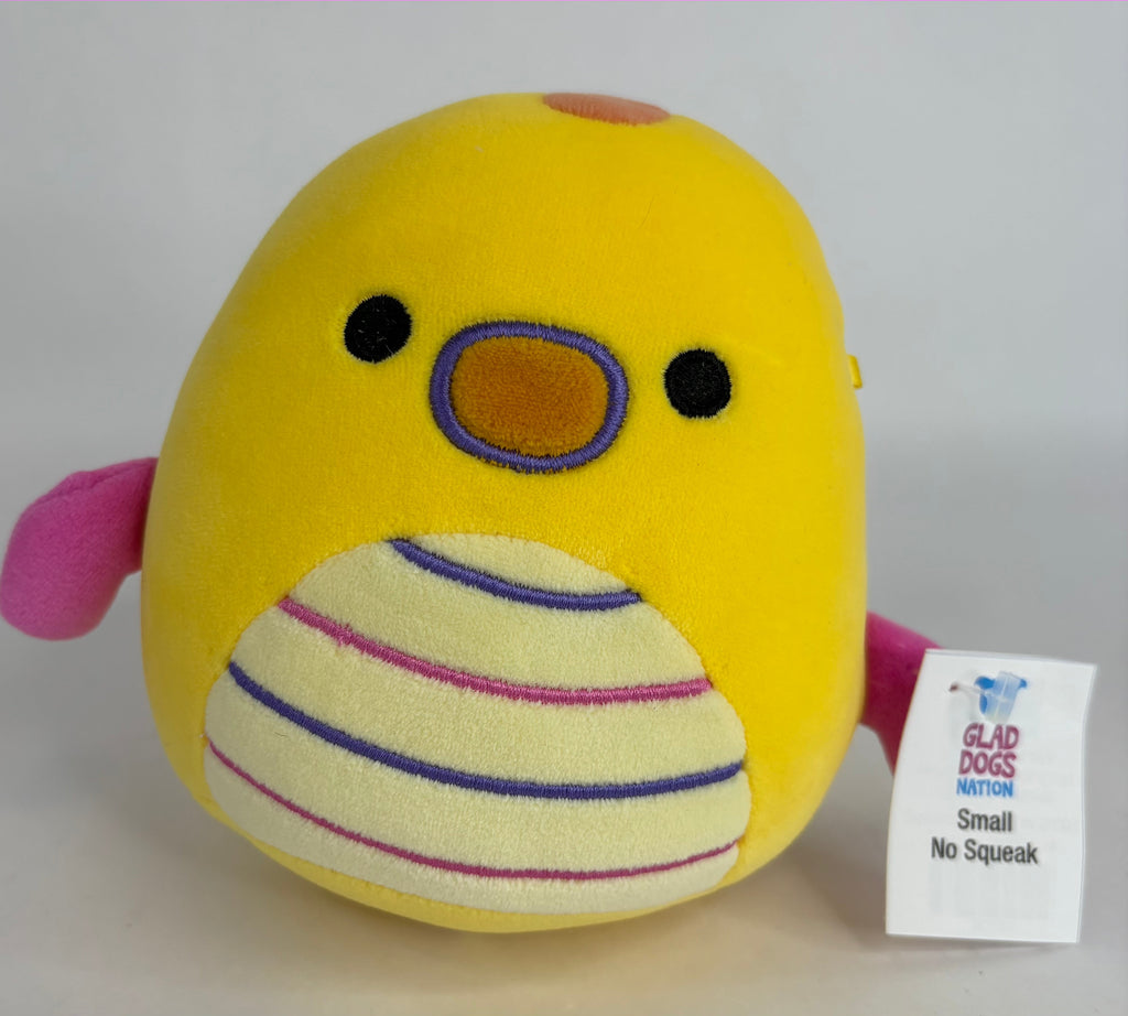 BOGO! Small Squishy Cuddlers Super Soft Plush Pet Toys: Squeak & NO Squeak