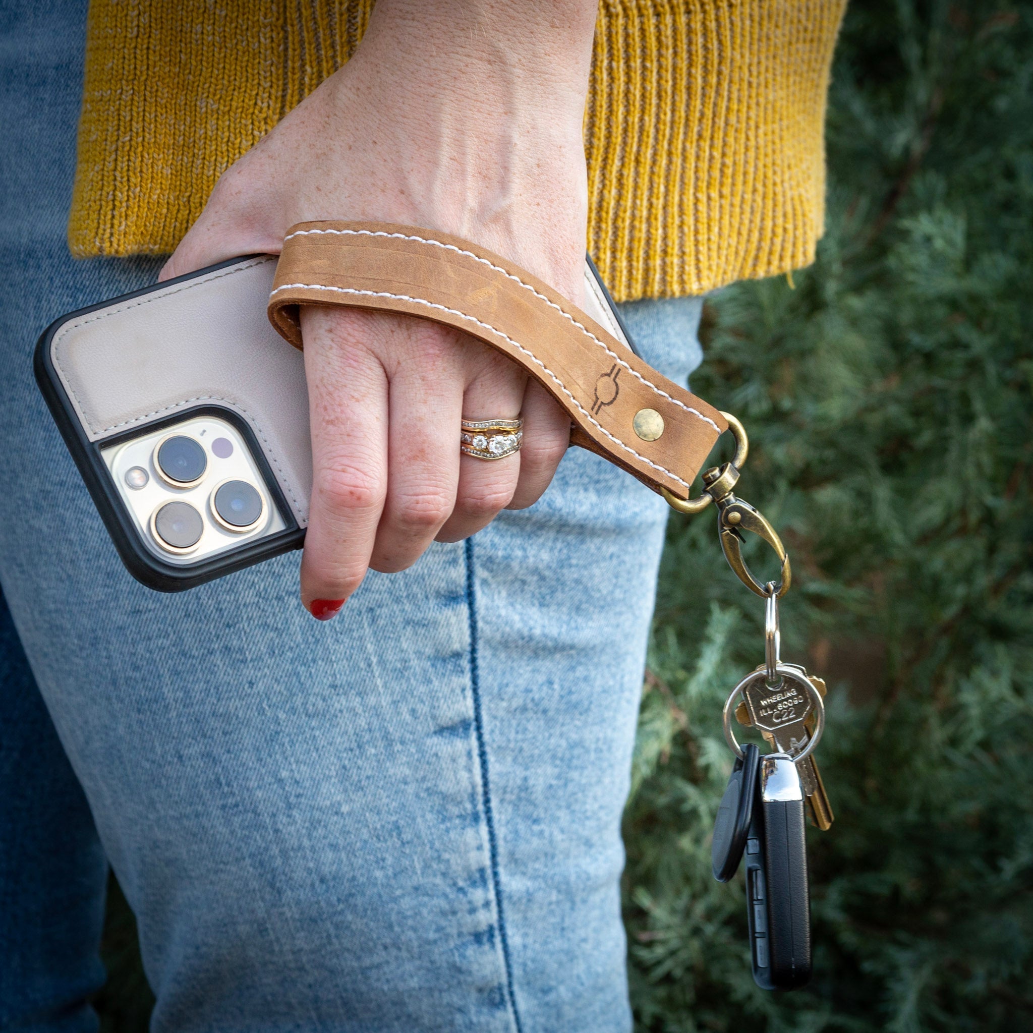 1948 Key Fob Loop: Black