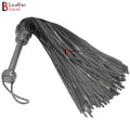 200 & 150 Falls Real Cowhide Leather Flogger Heavy Duty Thuddy Whip | Handcrafted BDSM Impact Flogger
