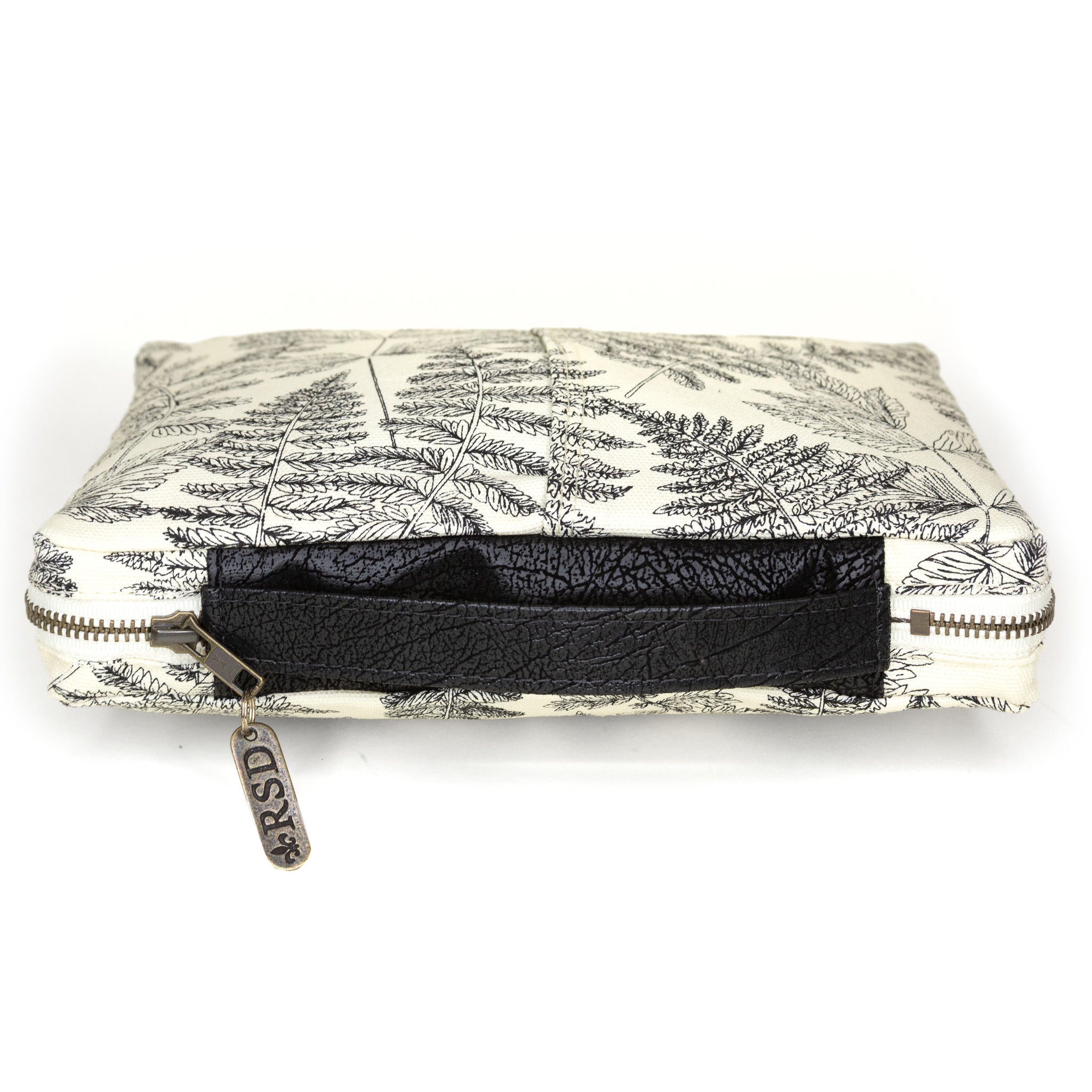 Slim Bible Cover: Indigo Feather