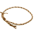 1948 Braided Hat Band: Tan/Cognac