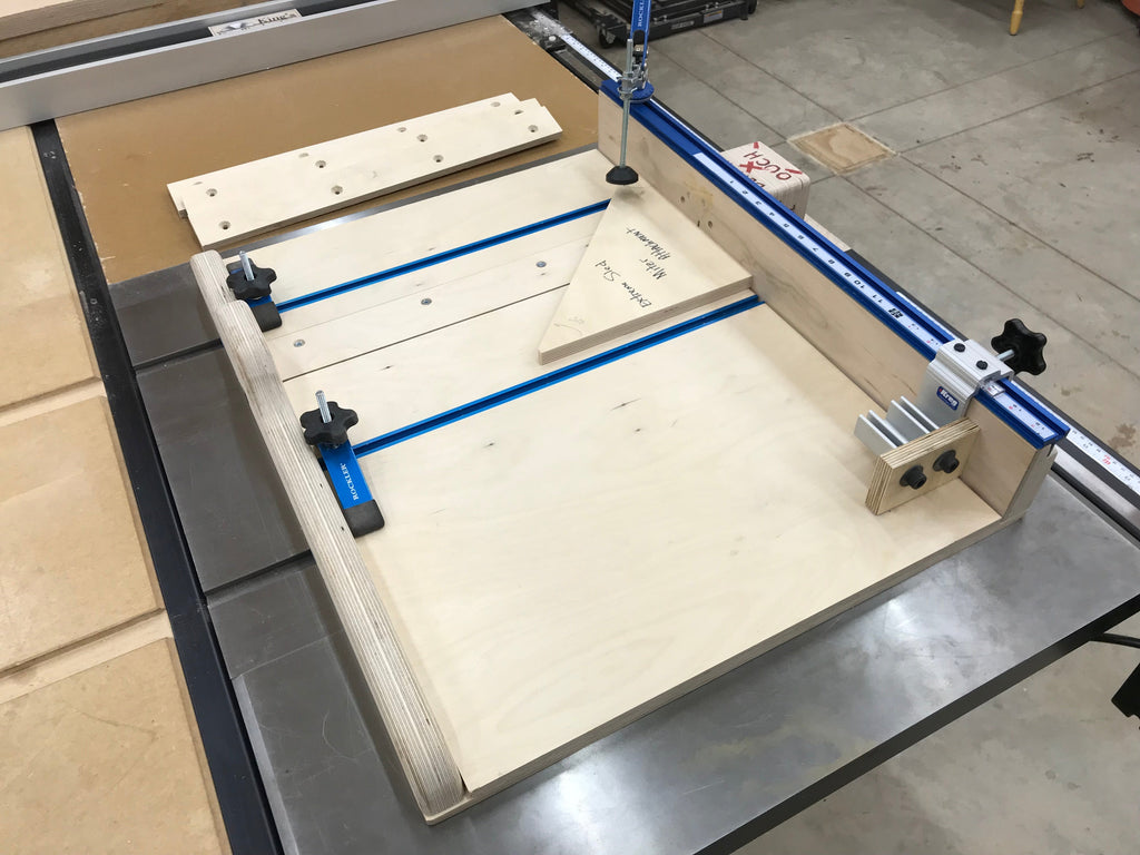 Plans for the Extreme Crosscut Miter Dado Table Saw Sled