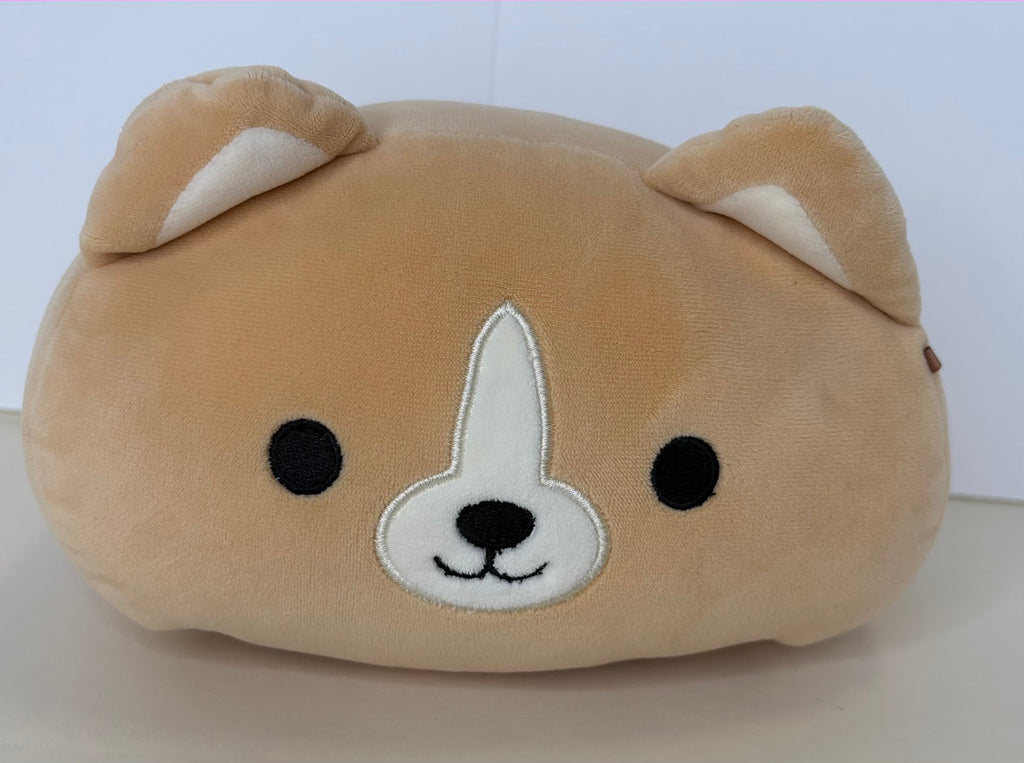 BOGO! Medium Squishy Cuddlers Super Soft Plush Pet Toys: Squeak & NO Squeak
