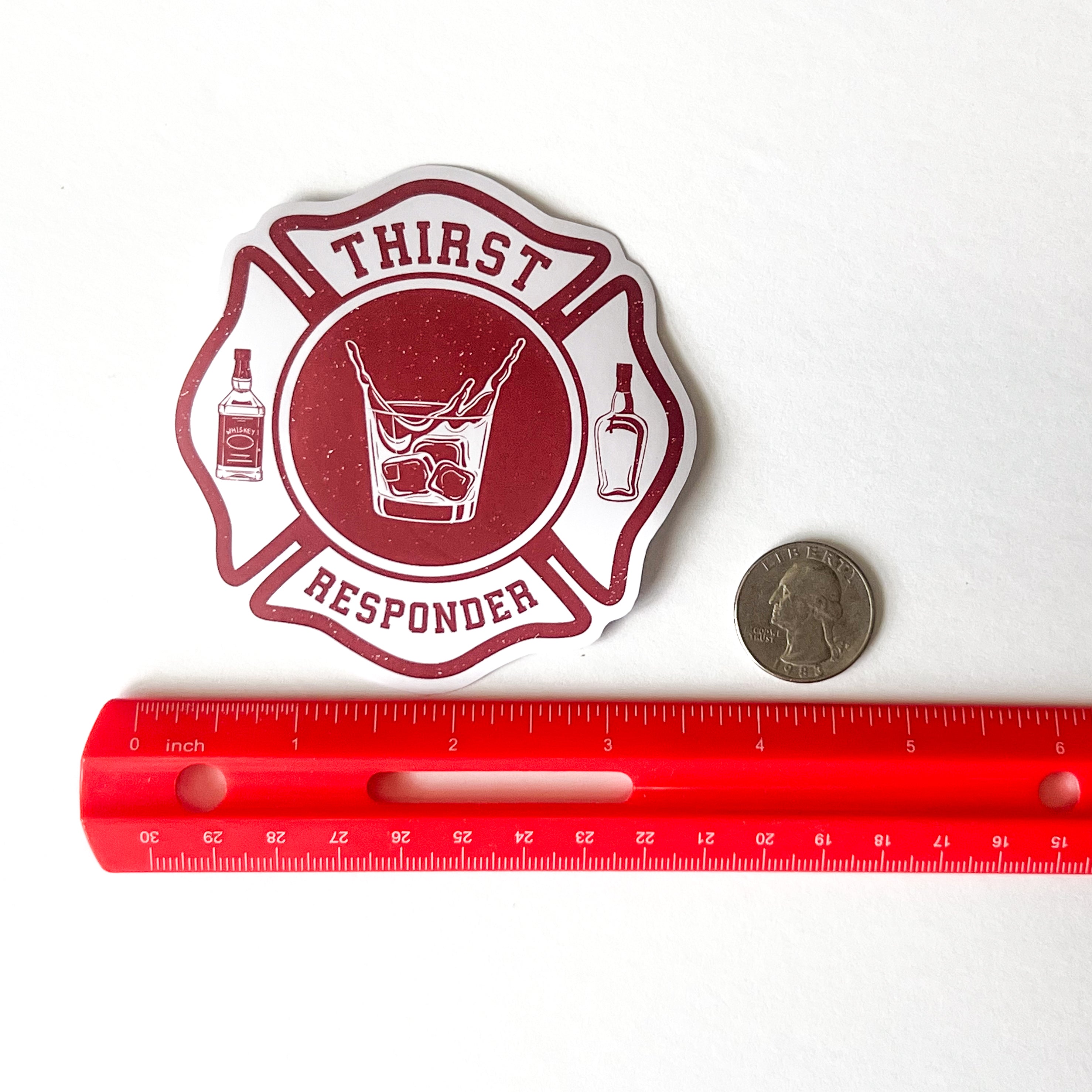Thirst Responder Matte Vinyl Sticker
