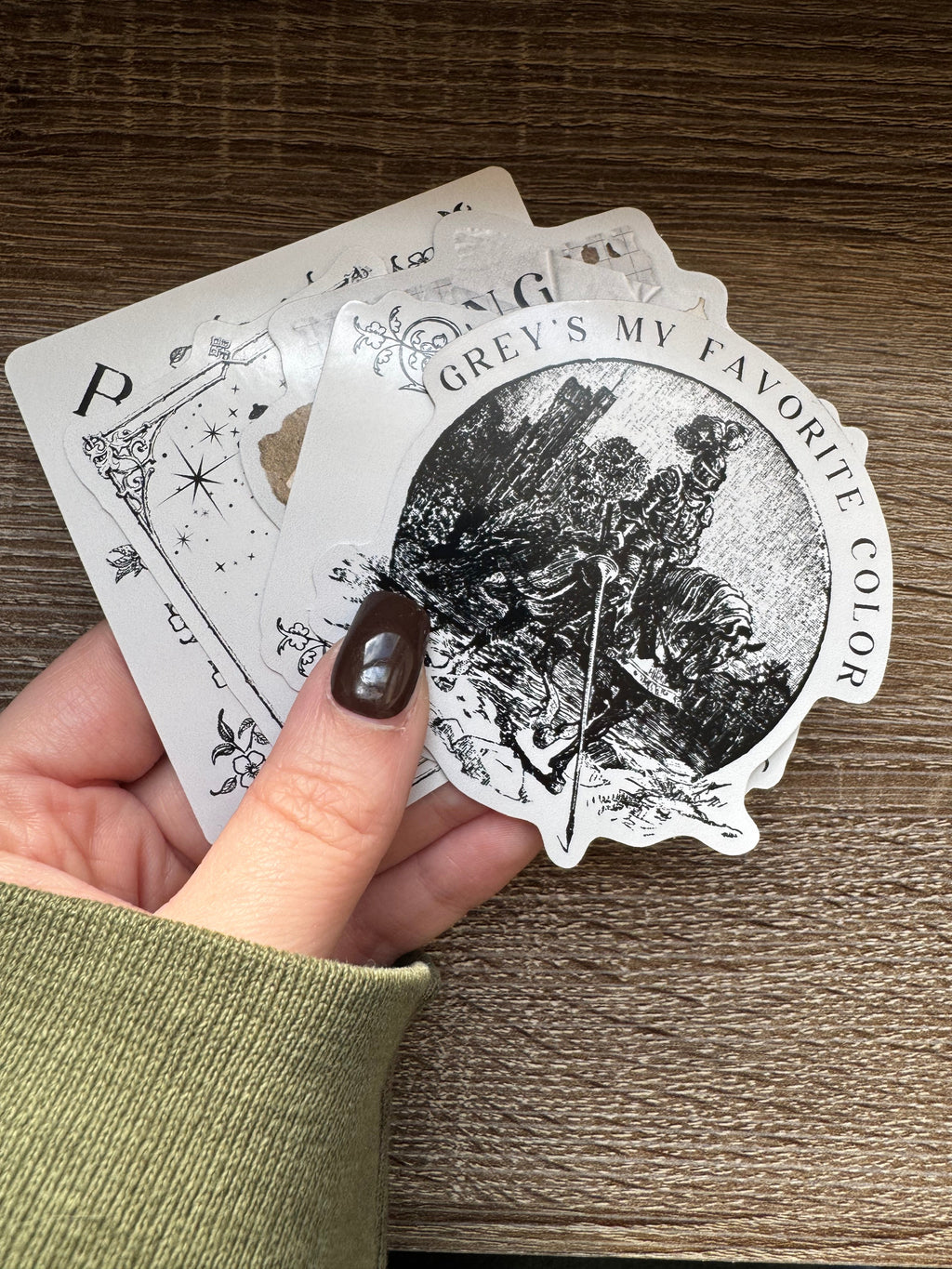 Morally Grey Sticker