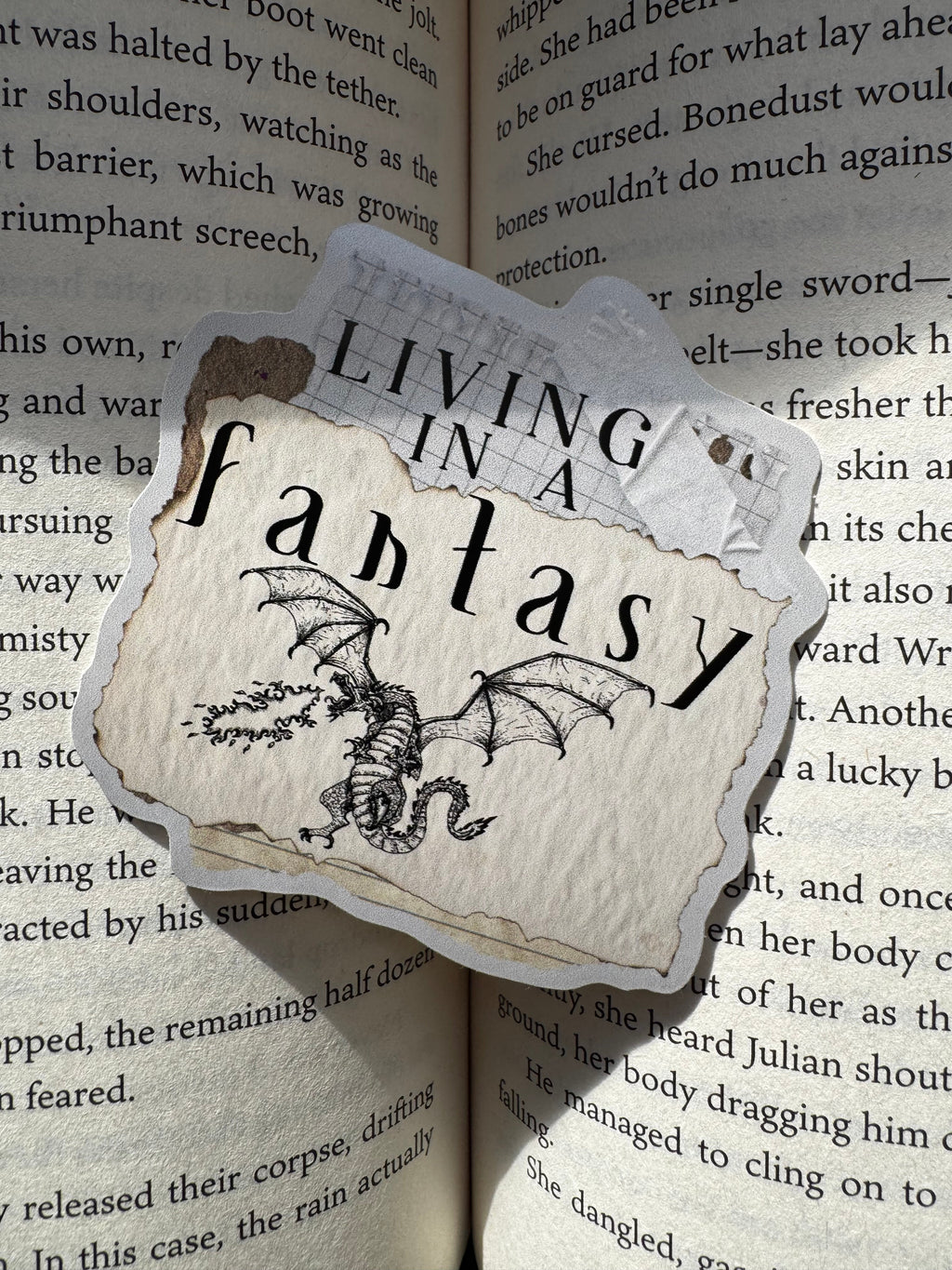 Living In A Fantasy Sticker