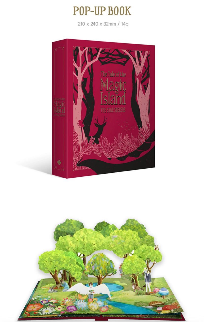 TXT Official The Tale Of The Magic Island : The Star Seekers