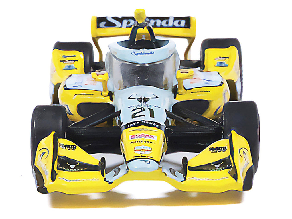 Dallara IndyCar #21 Christian Rasmussen "Splenda" Ed Carpenter Racing (Road Course Configuration) "NTT IndyCar Series" (2026) 1/64 Diecast Model by IXO Models