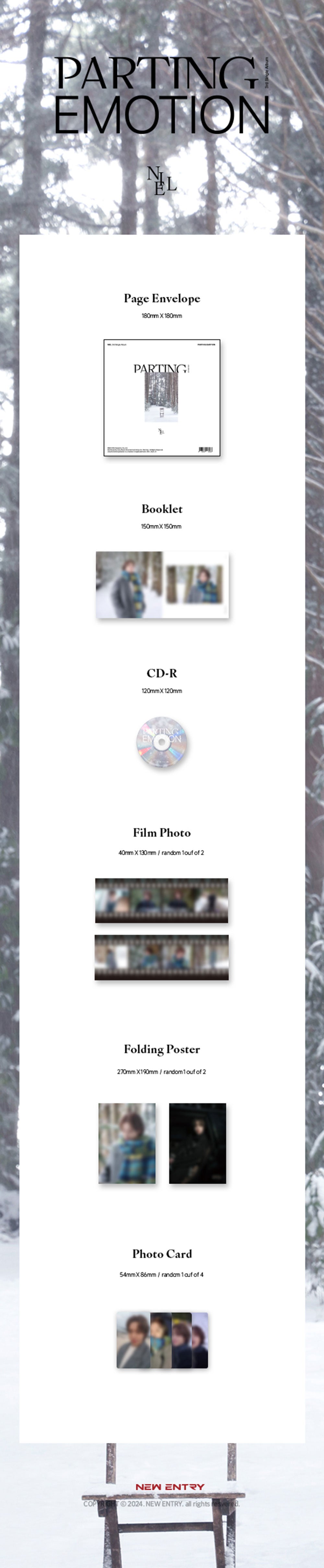 Niel 3rd Single Album - Parting Emotion