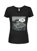 I feel grate Juniors V Neck T-Shirt