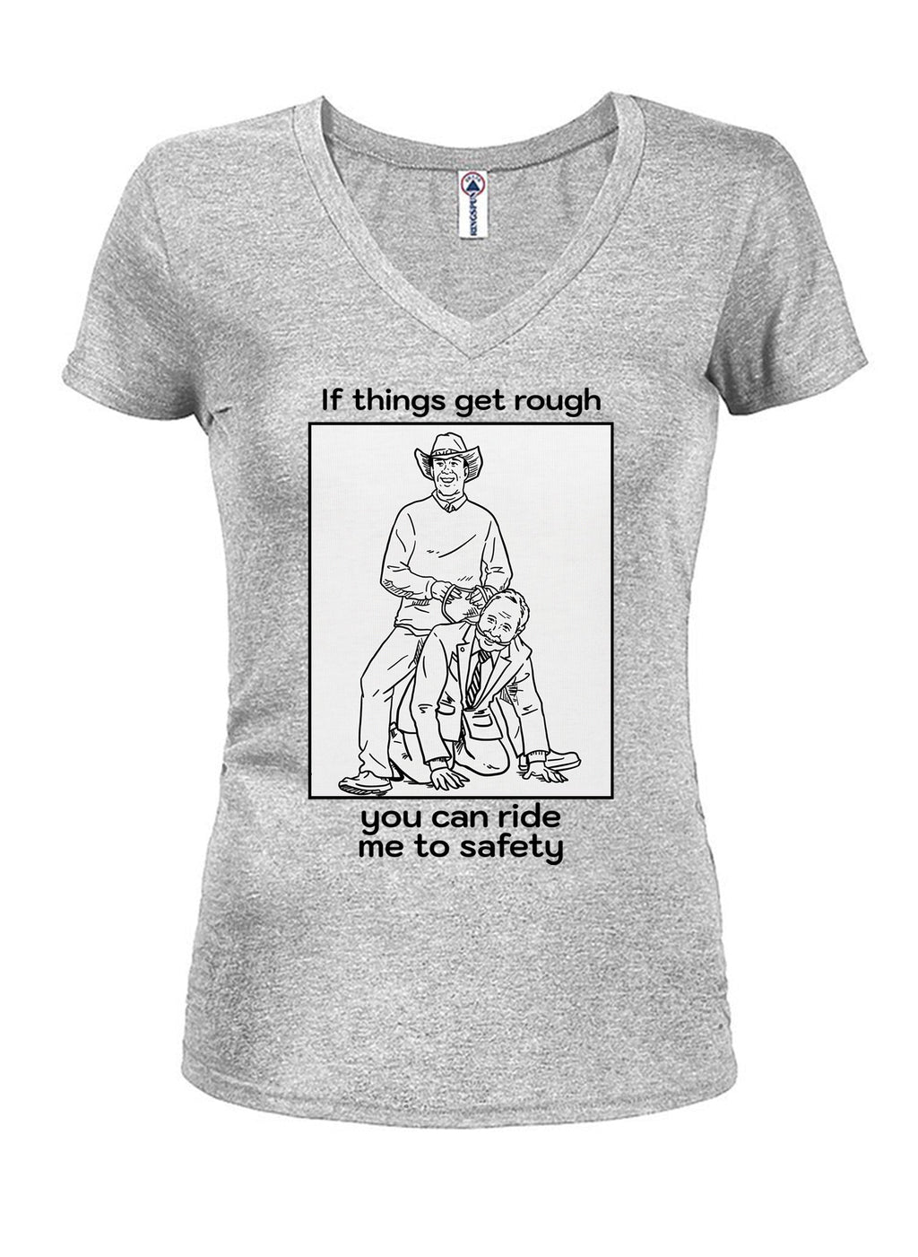 If things get rough you can ride me to safety T-Shirt