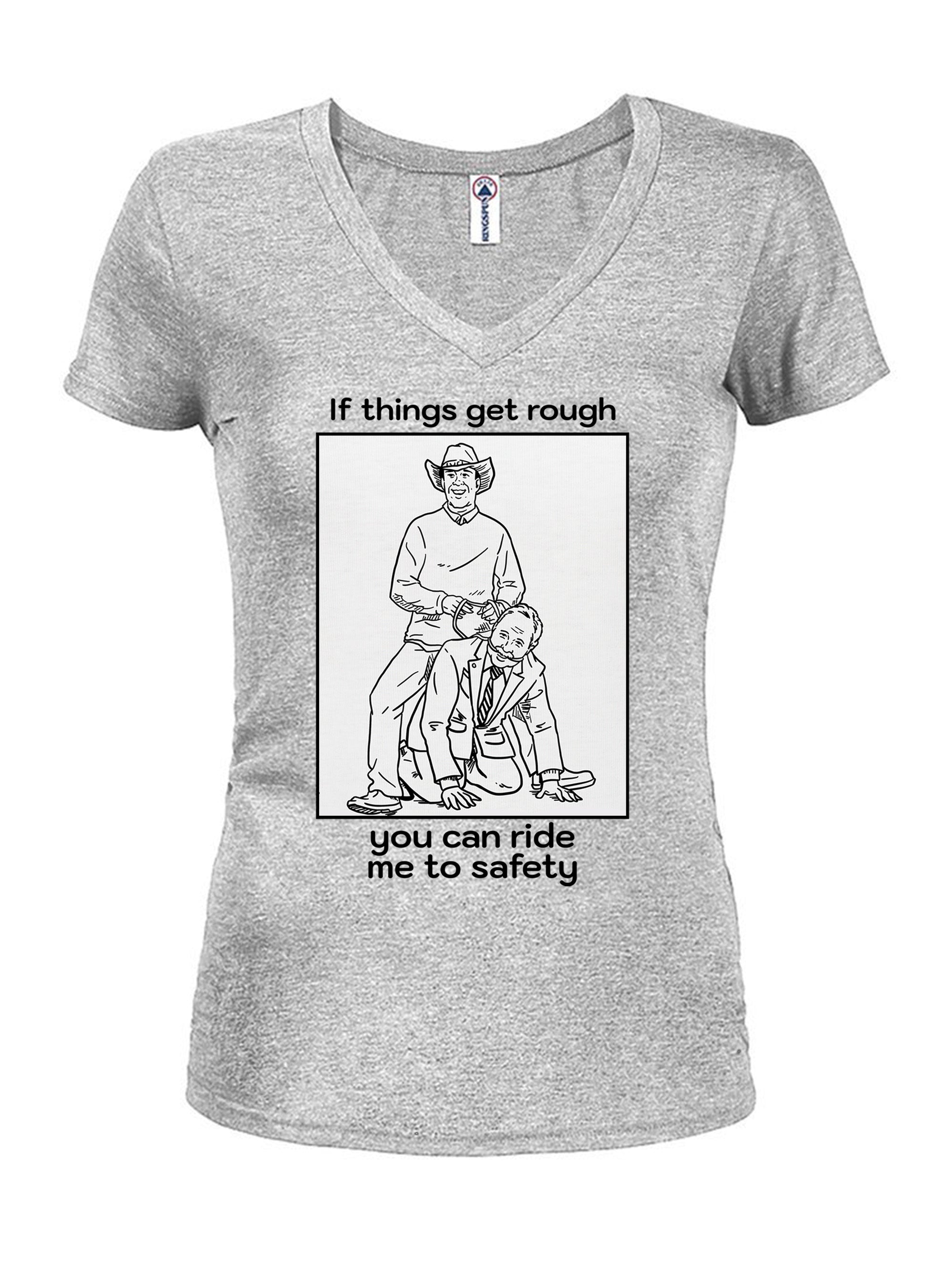 If things get rough you can ride me to safety T-Shirt