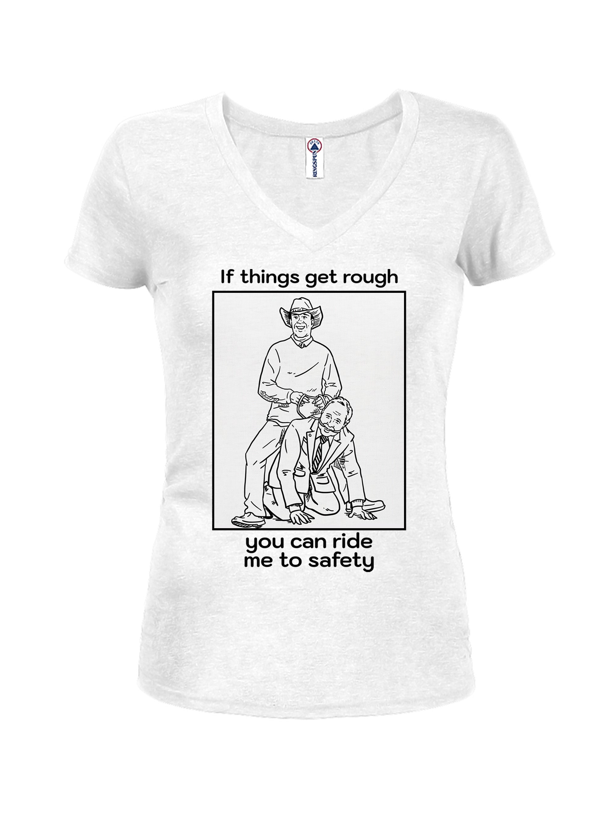 If things get rough you can ride me to safety T-Shirt