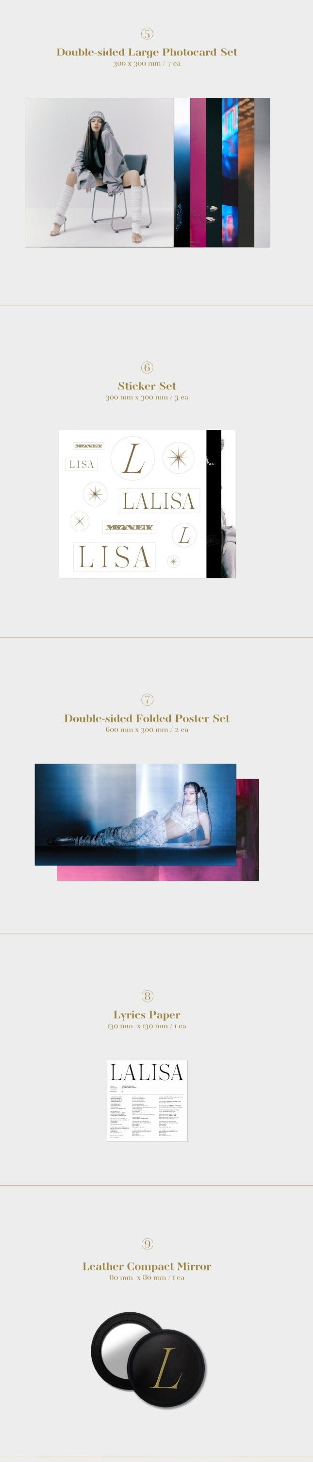 BLACKPINK Lisa - 1st Single Album Lalisa (Vinyl Lp Limited Edition)