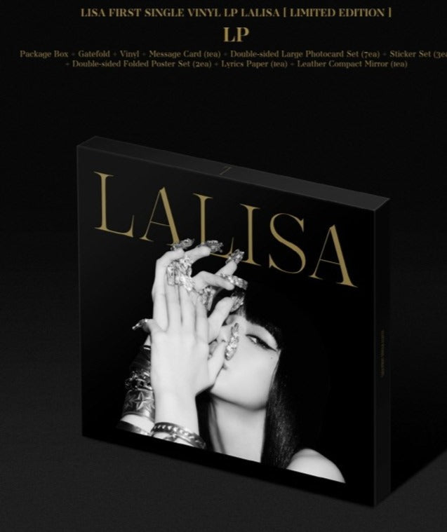 BLACKPINK Lisa - 1st Single Album Lalisa (Vinyl Lp Limited Edition)